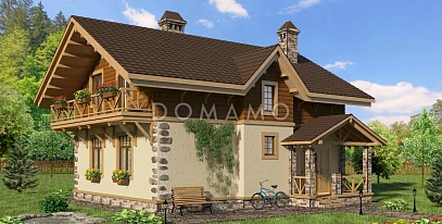 Дома в стиле шале — фото отделки фасадов и интерьера