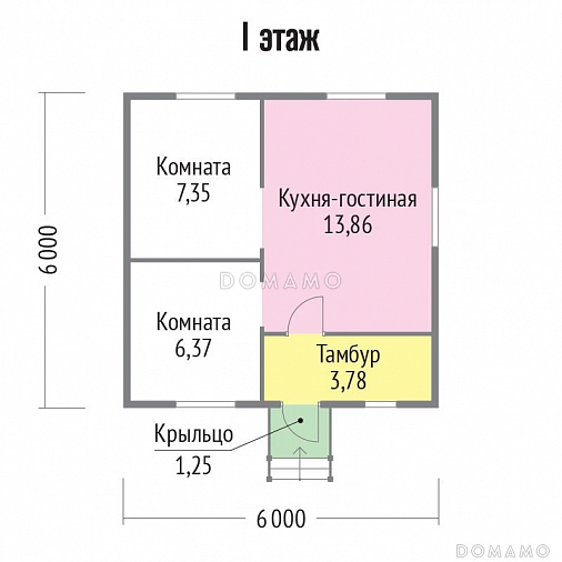 Проекты домов 6х6: виды и особенности
