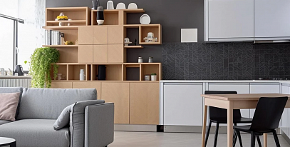 Планировка кухни в загородном доме