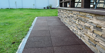 Отмостка вокруг дома: уклон, ширина и высота