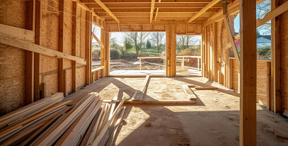 Устройство пола в каркасном доме