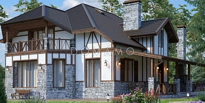 Дома в стиле фахверк