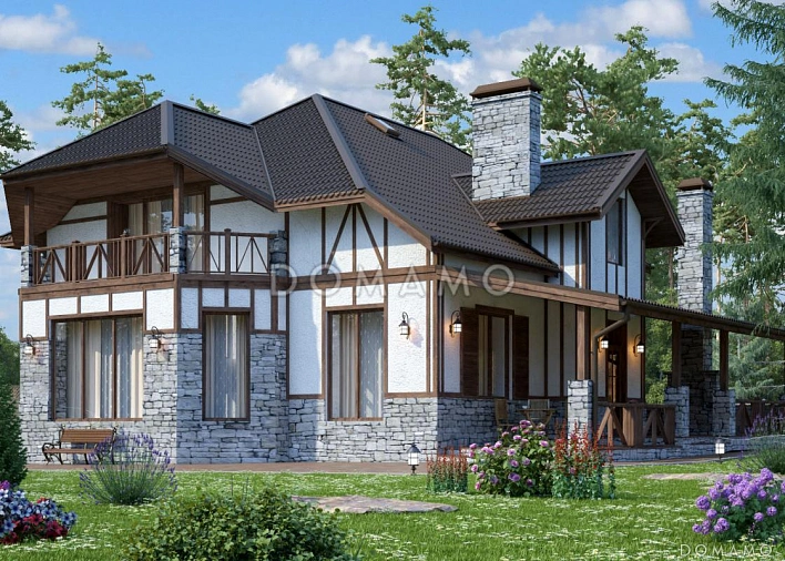 Дома в стиле фахверк