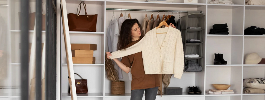 Особенности проектирования гардеробной в частном доме