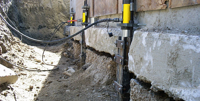 Как укрепить фундамент частного дома