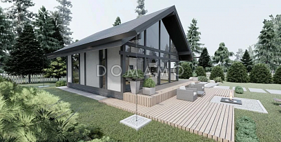 Проекты домов 8х8: особенности и варианты планировок