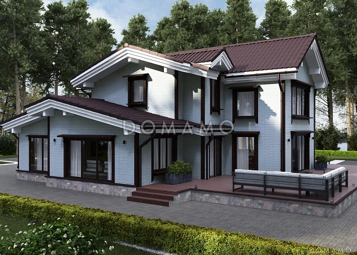 Американский стиль дома — особенности и технология строительства