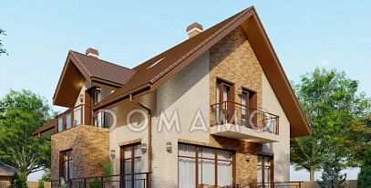 Отделка фасада дома термопанелями