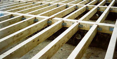 Устройство пола в каркасном доме