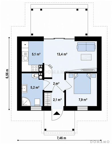 Гостевой домик на даче: проекты, особенности, планировка