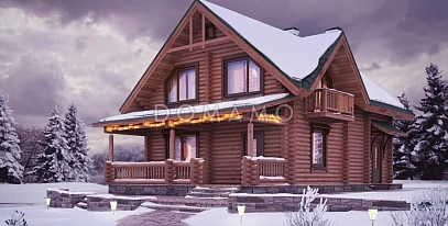 Преимущества домов из бревна