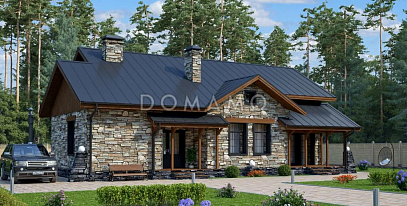 Варианты отделки фасада частного дома