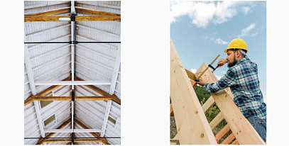 Особенности и виды двухскатных крыш