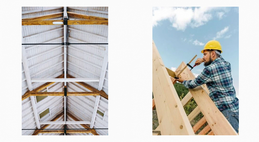 Особенности и виды двухскатных крыш