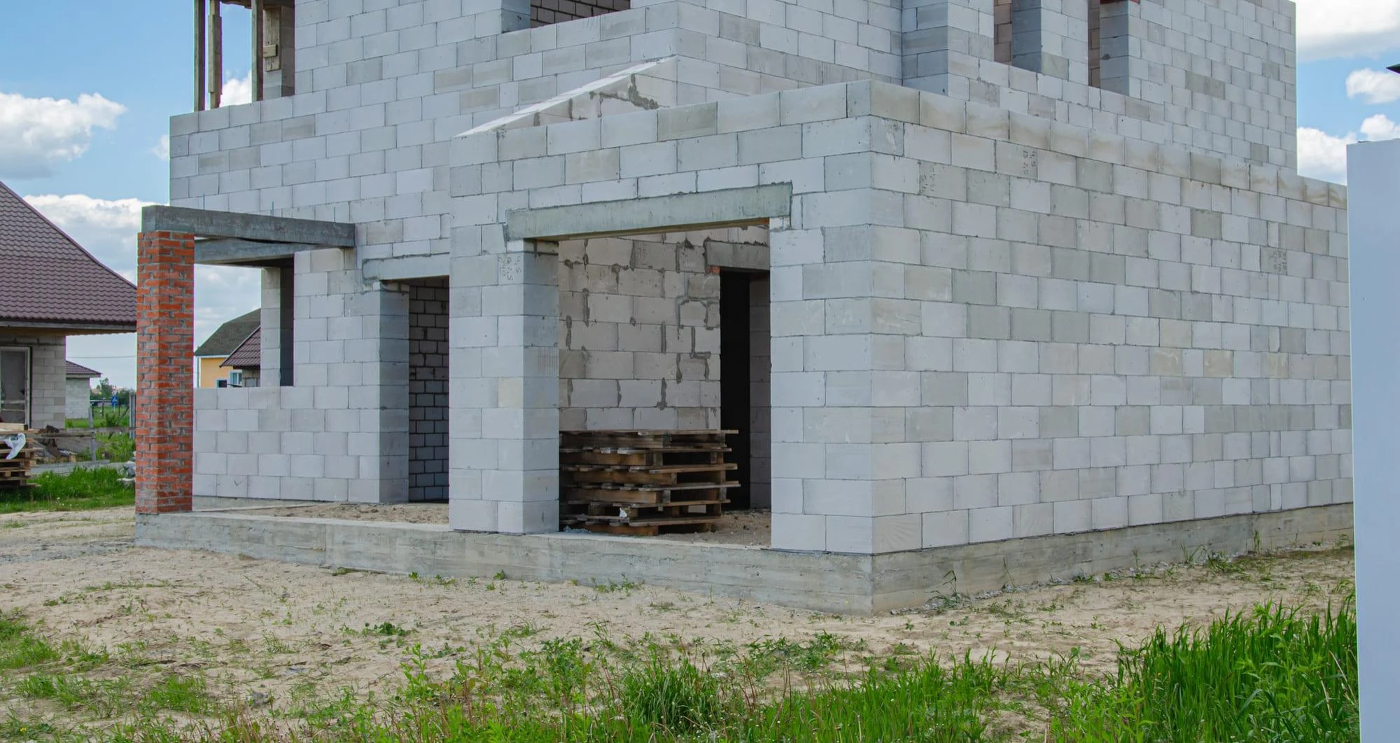 Какой фундамент выбрать для дома из газобетона